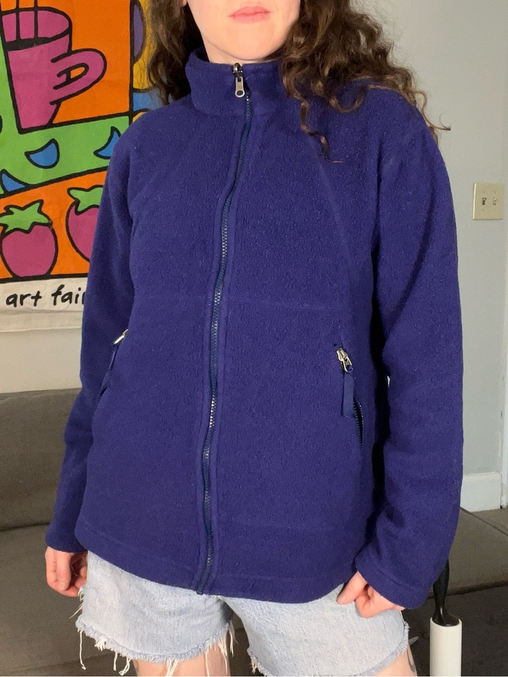 Patagonia Women's Deep Purple Full-Zip Fleece Jacket